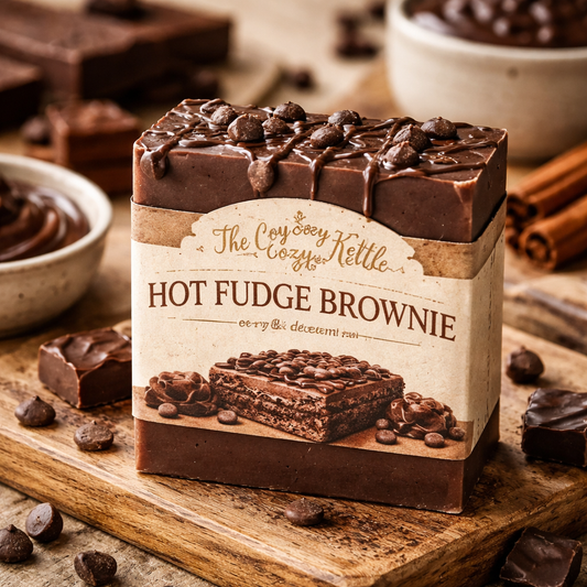 Hot fudge brownie